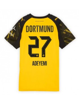 Borussia Dortmund Karim Adeyemi #27 Replika Hemmakläder Dam 2025-26 Kortärmad